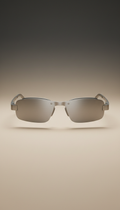 Titanium Round Frame with Slim Arms